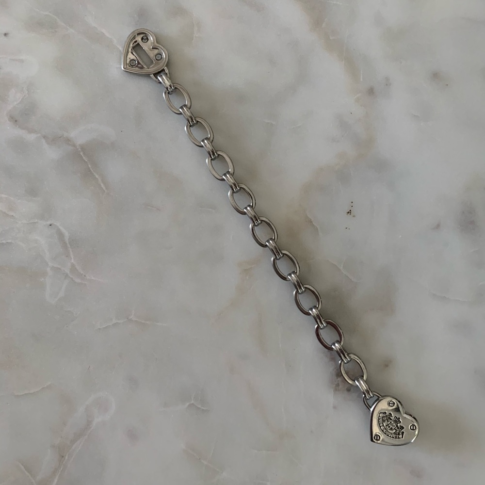 Juicy Couture Link Heart Bracelet